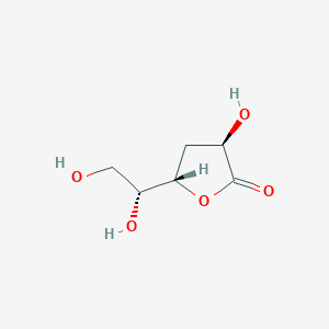 molecular formula C6H10O5 B8175759 3-Deoxy-d-ribo-hexono-1,4-lactone CAS No. 499-87-6