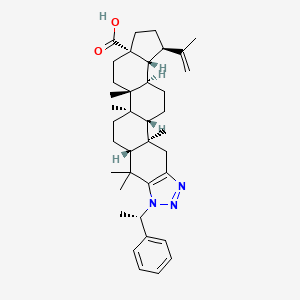 molecular formula C38H53N3O2 B8176018 HCoV-229E-IN-1 
