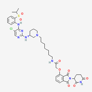 molecular formula C40H49ClN8O8S B8176029 BSJ-4-116 