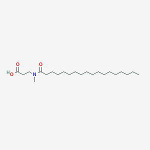molecular formula C22H43NO3 B081763 Stearoyl methyl beta-alanine CAS No. 13222-32-7