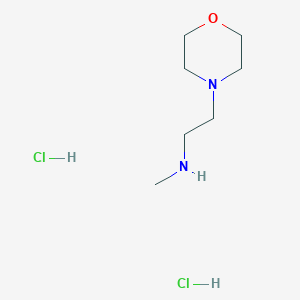 molecular formula C7H18Cl2N2O B8177350 N-Methyl-2-morpholinoethanamine 2HCl 