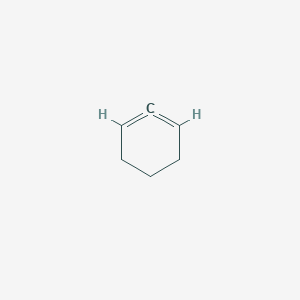 molecular formula C6H8 B081774 Cyclohexa-1,2-diene CAS No. 14847-23-5