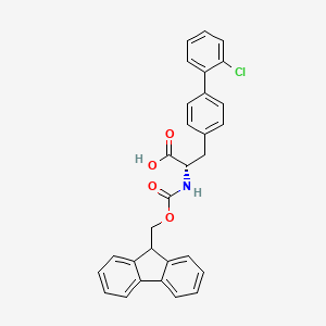 molecular formula C30H24ClNO4 B8177405 Fmoc-Bph2C-OH 