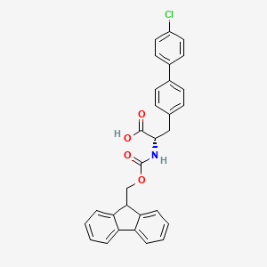 molecular formula C30H24ClNO4 B8177424 Fmoc-4-(4-chlorophenyl)-L-phenylalanine 