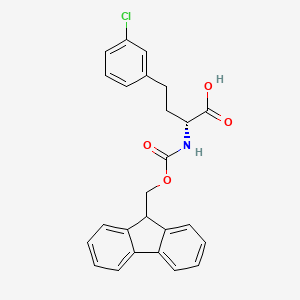 (R)-4-(3-Chloro-phenyl)-2-(9H-fluoren-9-ylmethoxycarbonylamino)-butyric acid