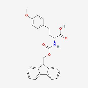 molecular formula C26H25NO5 B8178101 Fmoc-4-Methoxy-D-Homophe 