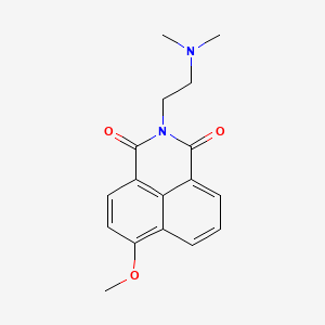 2-(2-(Dimethylamino)ethyl)-6-methoxy-1H-benzo[de]isoquinoline-1,3(2H)-dione