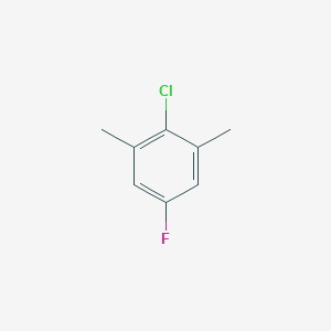 molecular formula C8H8ClF B081784 2-Chloro-5-fluoro-1,3-dimethylbenzene CAS No. 14994-16-2