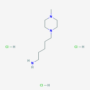 4-Methyl-1-piperazinepentanamine 3HCl