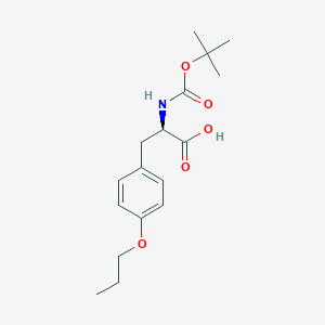 N-Boc-O-propyl-D-tyrosine