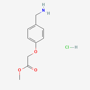 Methyl 2-[4-(aminomethyl)phenoxy]acetate HCl