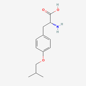 molecular formula C13H19NO3 B8178583 O-(2-Methylpropyl)-D-tyrosine 