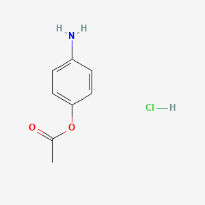 molecular formula C8H10ClNO2 B8178633 4-Aminophenyl acetate HCl 