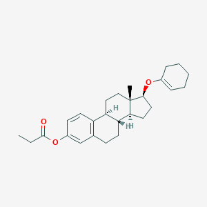molecular formula C27H36O3 B081790 Orestrate CAS No. 13885-31-9