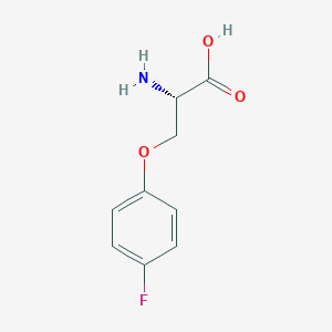 molecular formula C9H10FNO3 B8179250 O-(4-Fluorophenyl)-L-serine 