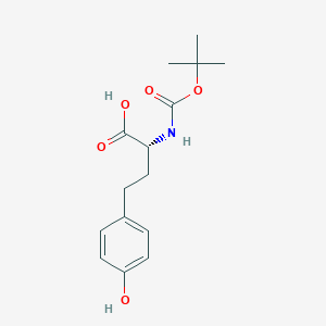 molecular formula C15H21NO5 B8179844 N-Boc-4-hydroxy-D-homophenylalanine 