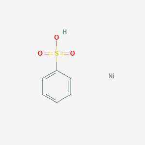 molecular formula C6H6NiO3S B8180242 Benzenesulfonic acid nickel salt 