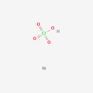 molecular formula ClHNiO4 B8180277 nickel;perchloric acid 
