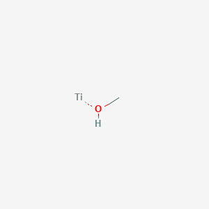 molecular formula CH4OTi B8180289 methanol;titanium 