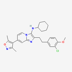 molecular formula C27H31ClN4O2 B8180657 UMB298 