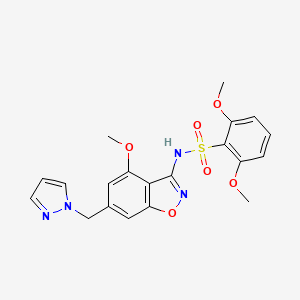 molecular formula C20H20N4O6S B8180689 PF-9363 
