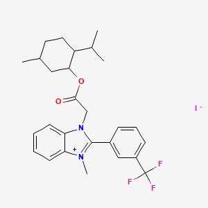 molecular formula C27H32F3IN2O2 B8180708 S-Gboxin 