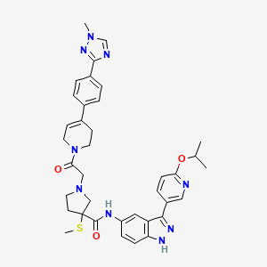 molecular formula C37H41N9O3S B8180858 MK-8353 