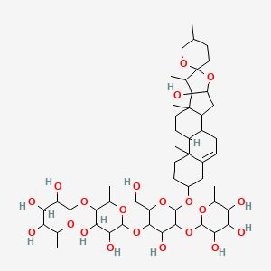 molecular formula C51H82O21 B8180903 Chonglou Saponin VII 