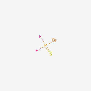 molecular formula BrF2PS B081813 Bromodifluorophosphine sulfide CAS No. 13706-09-7