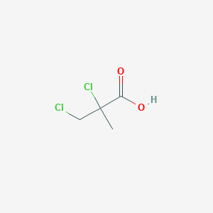 molecular formula C4H6Cl2O2 B081814 2,3-二氯异丁酸 CAS No. 10411-52-6
