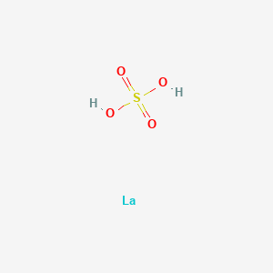 molecular formula H2LaO4S B8181701 Sulfuric acid, lanthanum(3+) salt (3:2) 