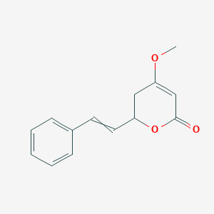 molecular formula C14H14O3 B8181765 kavain 