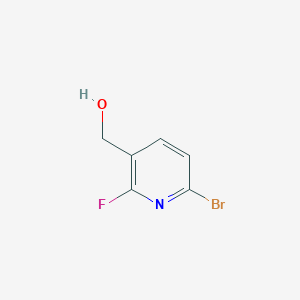 molecular formula C6H5BrFNO B8181782 (6-Bromo-2-fluoropyridin-3-YL)methanol 