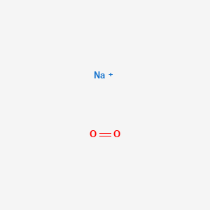 molecular formula Na2O2<br>NaO2+ B081826 Sodium superoxide CAS No. 12034-12-7