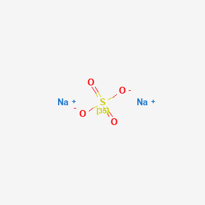 molecular formula Na2O4S B081841 Sodium sulfate S-35 CAS No. 14262-80-7