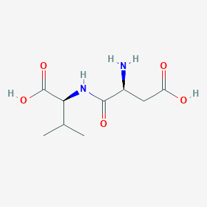 molecular formula C9H16N2O5 B081843 Asp-Val CAS No. 13433-04-0