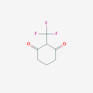 molecular formula C7H7F3O2 B8184581 2-(Trifluoromethyl)cyclohexane-1,3-dione 