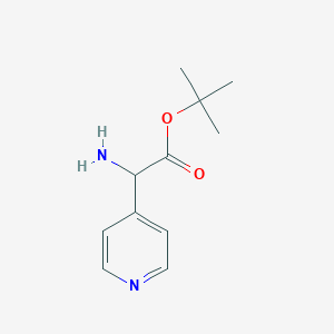 molecular formula C11H16N2O2 B8185122 4-(Boc-aminomethyl)pyridine 