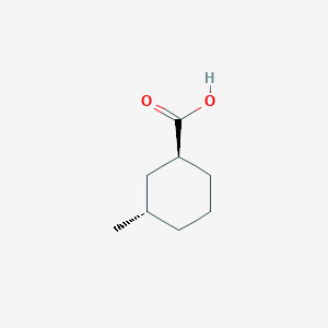 molecular formula C8H14O2 B8185306 trans-3-Methyl-cyclohexanecarboxylic acid 