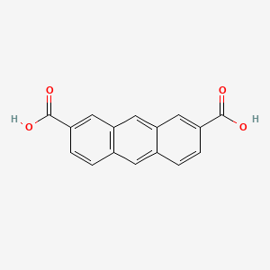 molecular formula C16H10O4 B8185448 Anthracene-2,7-dicarboxylic acid 