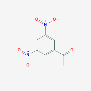 molecular formula C8H6N2O5 B081857 1-(3,5-dinitrophenyl)ethanone CAS No. 14401-75-3