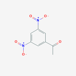 molecular formula C8H6N2O5 B081857 3',5'-二硝基苯乙酮 CAS No. 14401-75-3