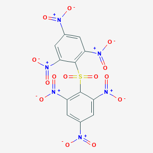 molecular formula C12H4N6O14S B081862 苦味酸 CAS No. 10580-80-0