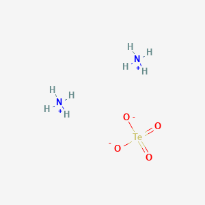 molecular formula H8N2O4Te B081868 Ammonium tellurate CAS No. 13453-06-0