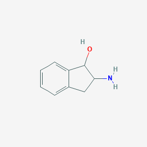 molecular formula C9H11NO B081869 2-Aminoindan-1-ol CAS No. 15028-16-7