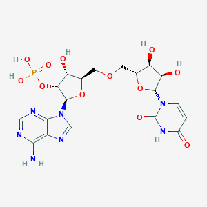 molecular formula C19H24N7O12P B081878 Uridylyl-(2'-5')-adenosine CAS No. 10453-52-8