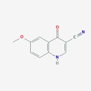 4-Hydroxy-6-methoxyquinoline-3-carbonitrile
