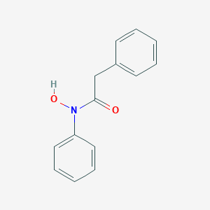 molecular formula C14H13NO2 B081897 N,2'-Diphenyl acetohydroxamic acid CAS No. 13663-57-5