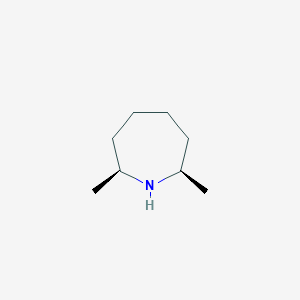 molecular formula C8H17N B8189733 cis-2,7-Dimethyl-azepane 