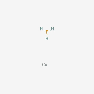 molecular formula CuH3P B081899 Copper--phosphane (1/1) CAS No. 12517-41-8